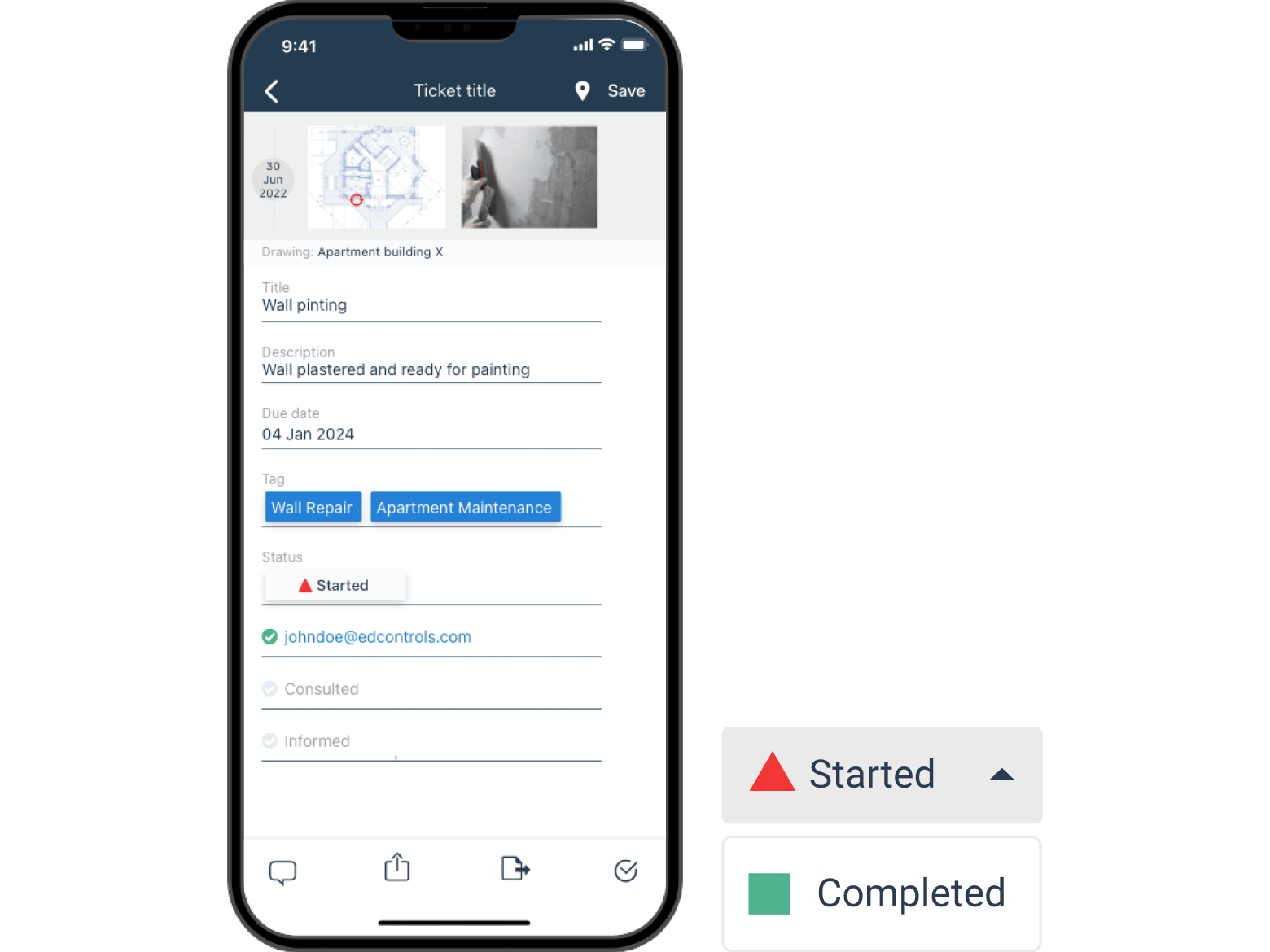 Daten und Berichte für eine optimierte Baustelle