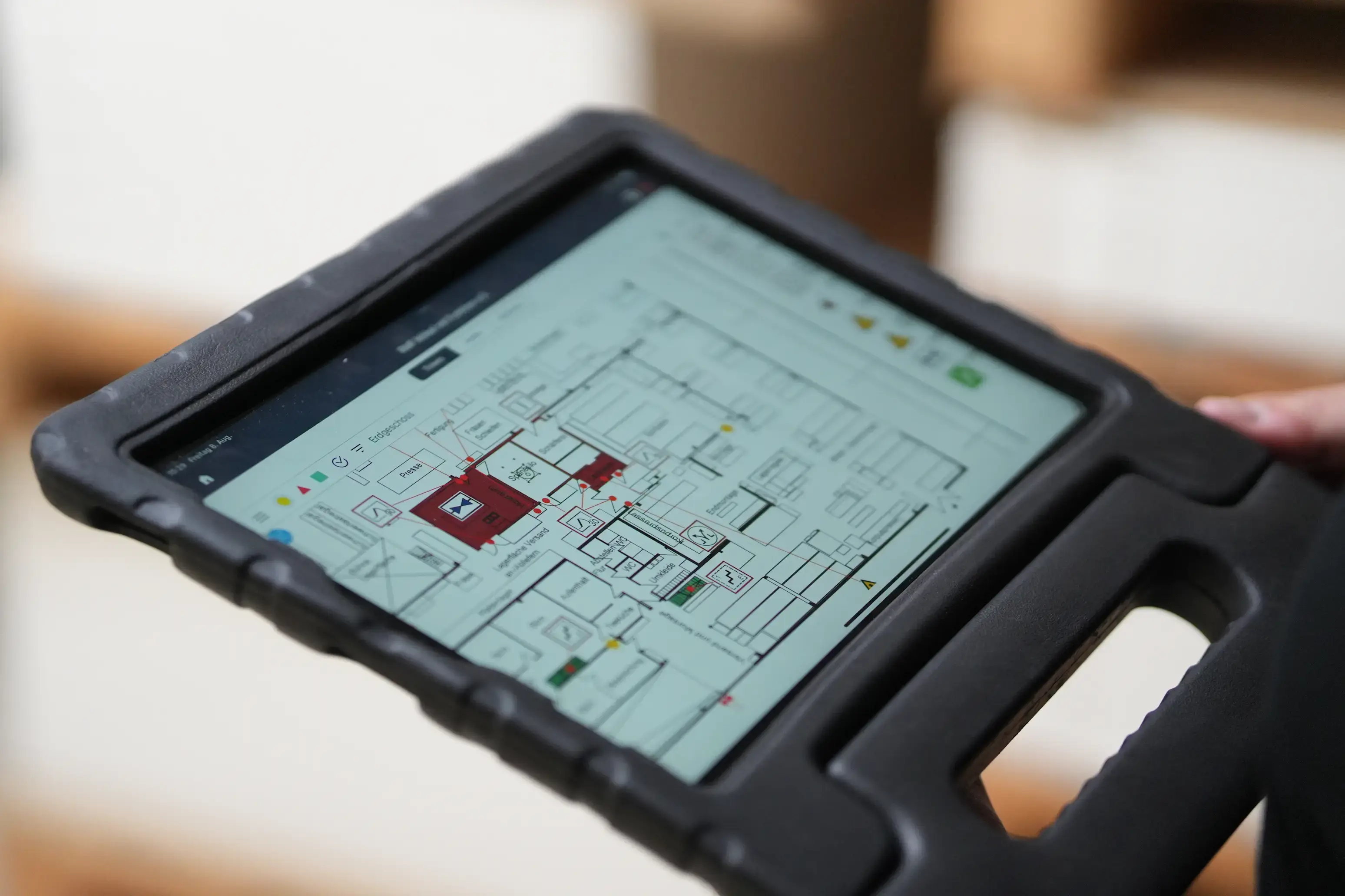 Effiziente Datenaufnahme und klare Strukturen