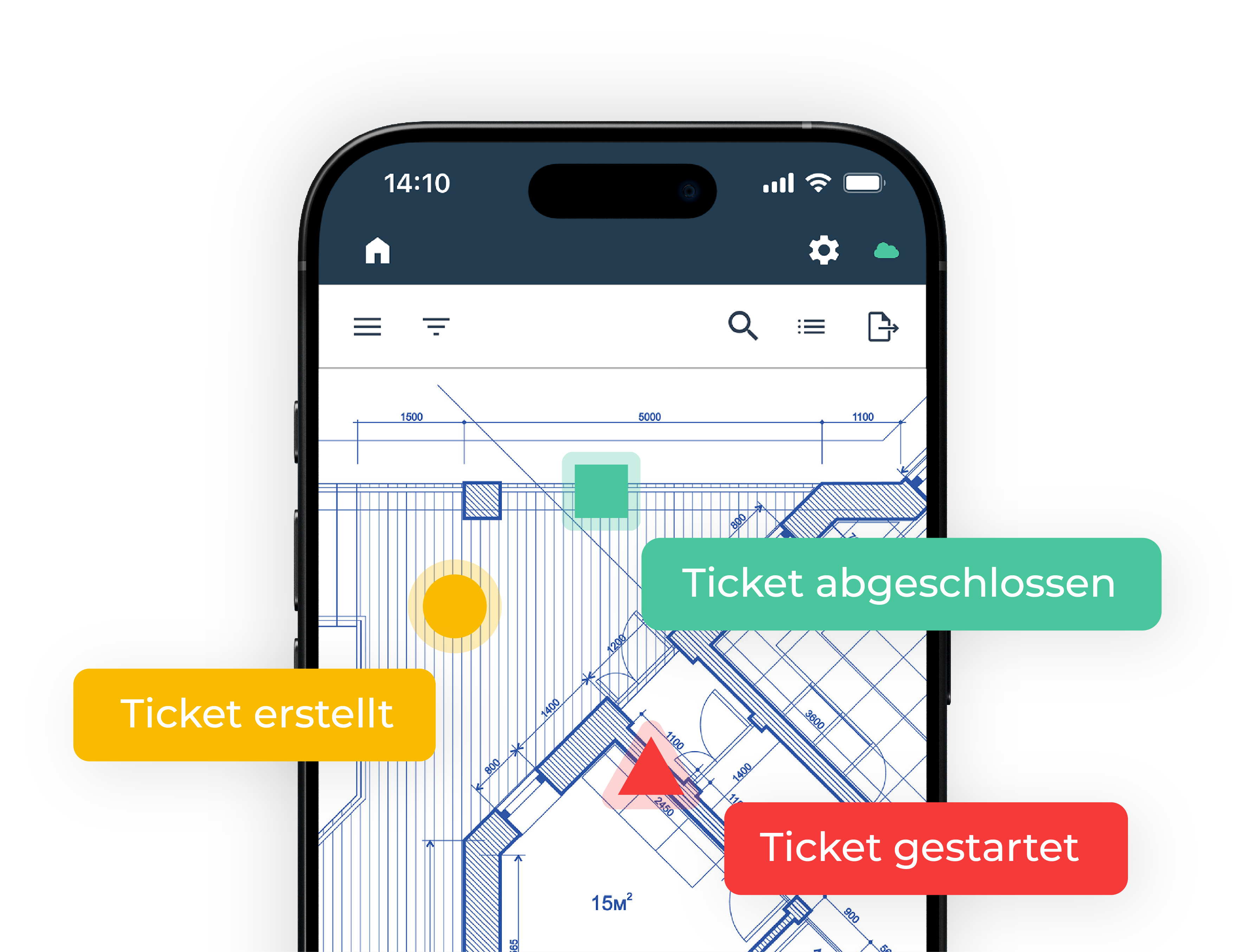 Immer klarer Überblick über Ihr Bauprojekt